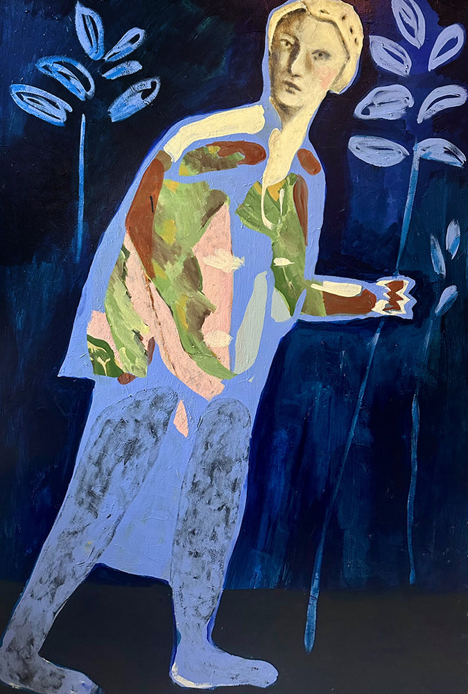 Erin Armstrong artwork 'Night Walker' available at Bau-Xi Gallery Toronto, Ontario