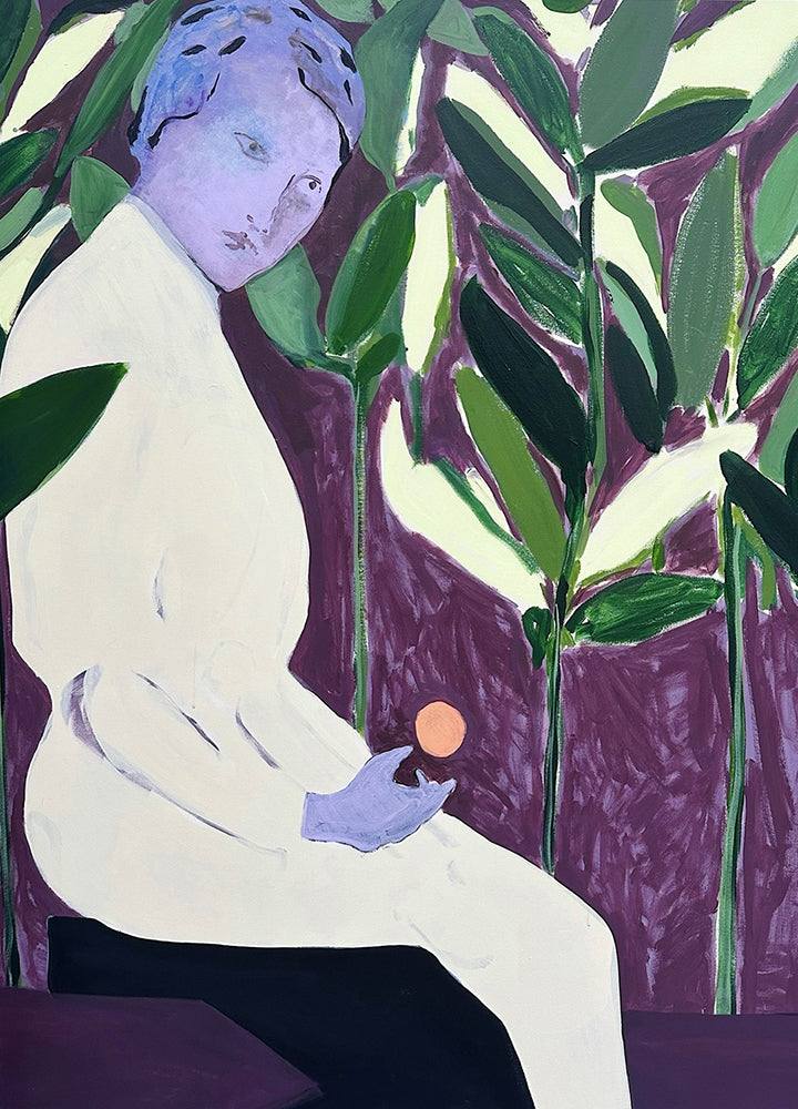 Erin Armstrong artwork 'Orange Toss' available at Bau-Xi Gallery Toronto, Ontario