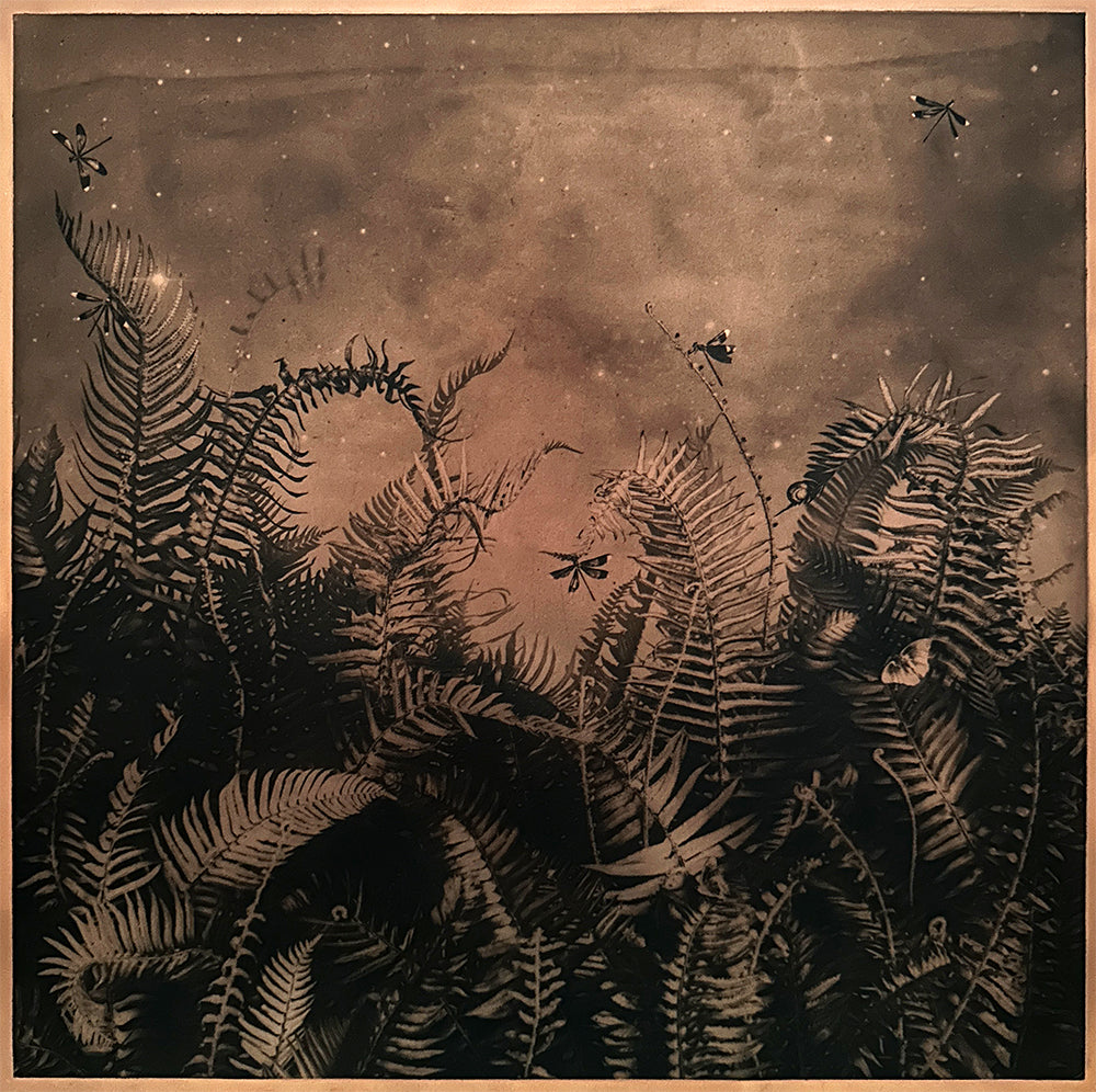 Whitney Lewis-Smith artwork 'Happy Birthday (Etching Plate)' available at Bau-Xi Gallery Toronto, Ontario