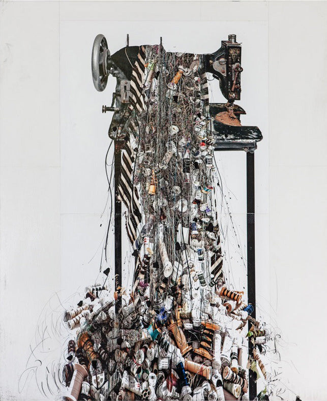 Andre Petterson artwork 'Flux 2' available at Bau-Xi Gallery Vancouver