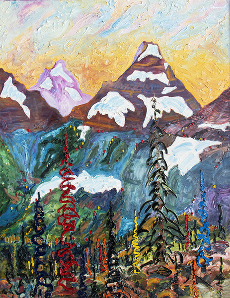 Alex Cameron artwork 'Going to the Sun' available at Bau-Xi Gallery Toronto, Ontario