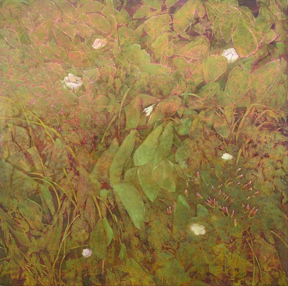 Robert Marchessault artwork 'Mur Vivant IX' available at Bau-Xi Gallery Toronto, Ontario