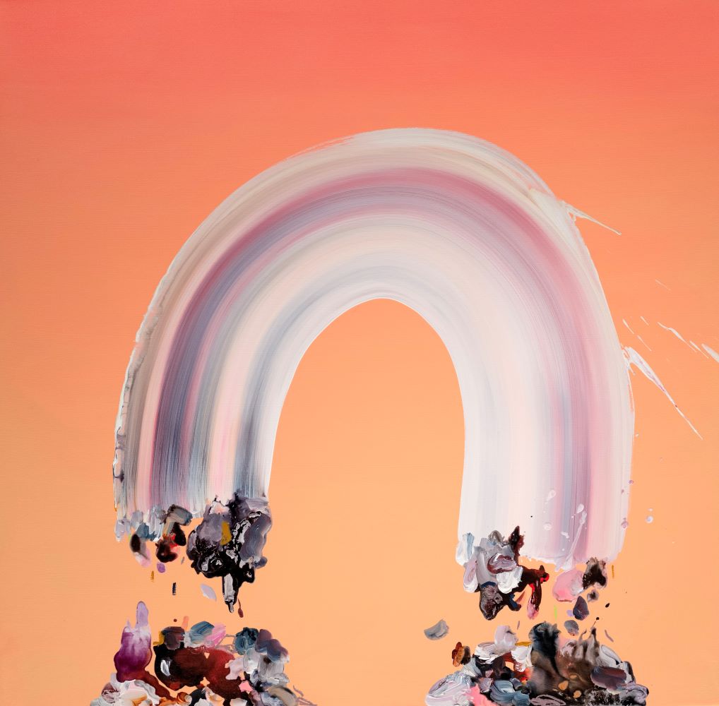 Janna Watson artwork 'I'll Be Happy Here and Happy There' available at Bau-Xi Gallery Toronto, Ontario