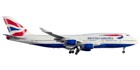 British Airways 747-400 (side view)