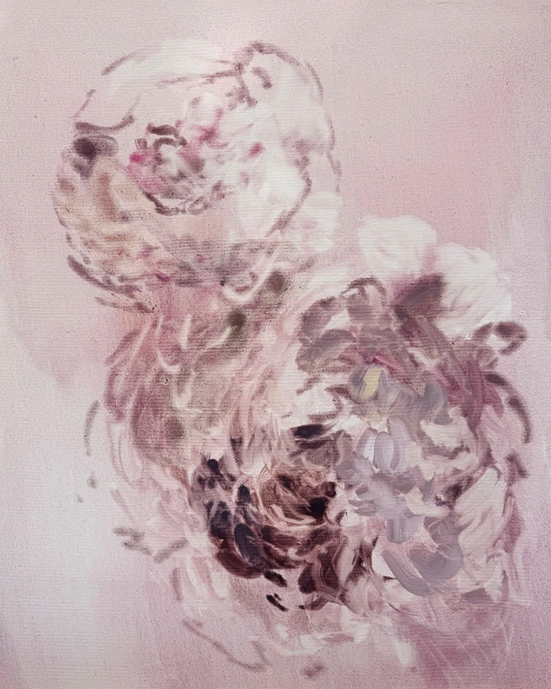 Darlene Cole artwork 'Love Song (peonies at first blush)' available at Bau-Xi Gallery Toronto, Ontario