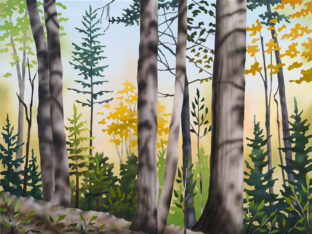 Gavin Lynch artwork 'Same Place, Different Time' available at Bau-Xi Gallery Toronto, Ontario