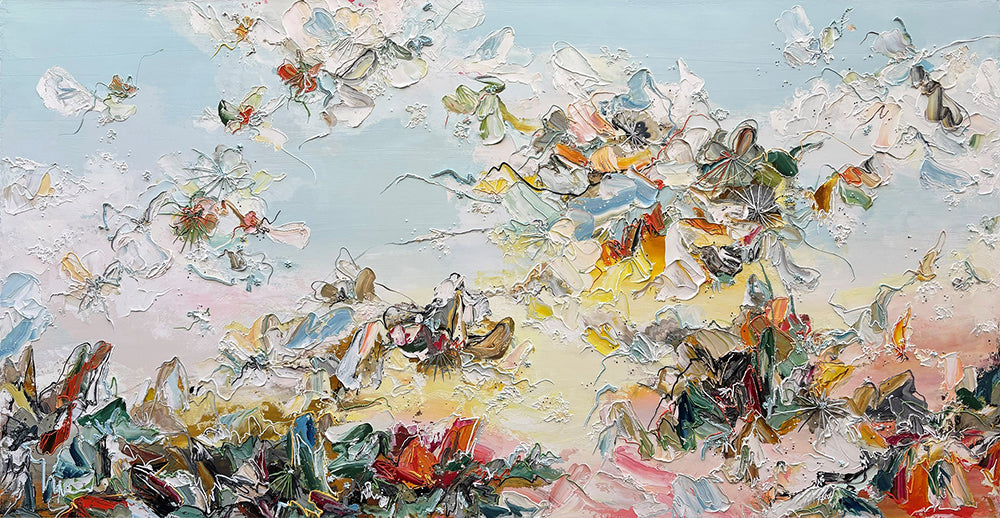 Nicole Katsuras artwork 'Open Window' available at Bau-Xi Gallery Toronto, Ontario