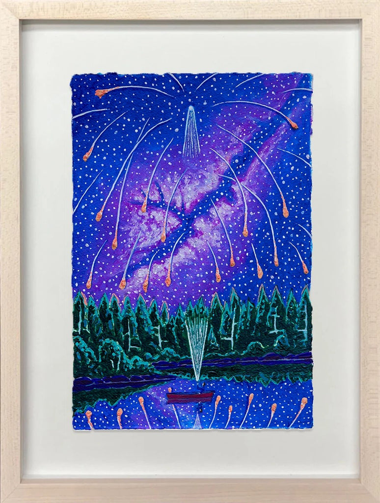 Kyle Scheurmann artwork 'Meteor Shower' available at Bau-Xi Gallery Toronto, Ontario
