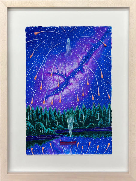 Kyle Scheurmann artwork 'Meteor Shower' available at Bau-Xi Gallery Toronto, Ontario