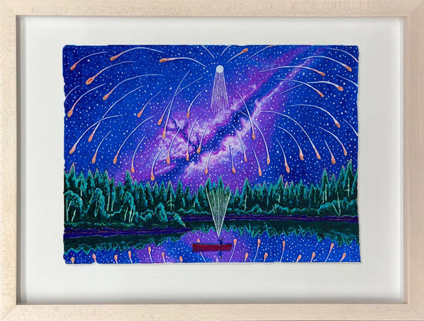 Kyle Scheurmann artwork 'Moon Shower' available at Bau-Xi Gallery Toronto, Ontario