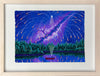 Kyle Scheurmann artwork 'Moon Shower' available at Bau-Xi Gallery Toronto, Ontario