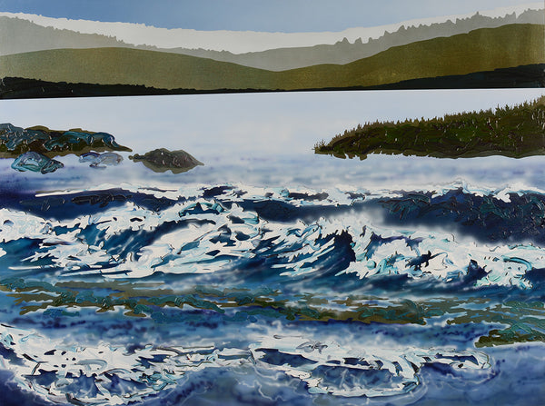 Sheila Kernan artwork 'Free Flowing' available at Bau-Xi Gallery Vancouver