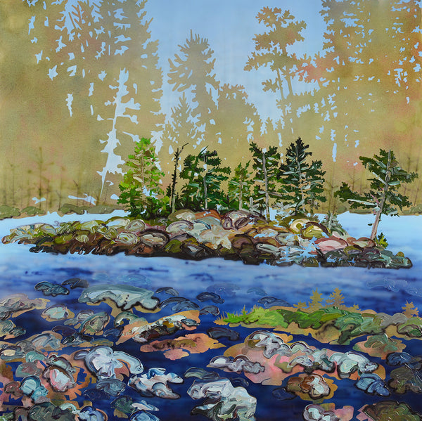 Sheila Kernan artwork 'Serene Memories' available at Bau-Xi Gallery Vancouver