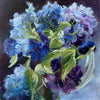 Jamie Evrard artwork 'Blue Rondo' available at Bau-Xi Gallery Vancouver