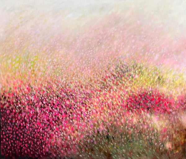 Sheri Bakes artwork 'Forest of Flowers and Light' available at Bau-Xi Gallery Vancouver