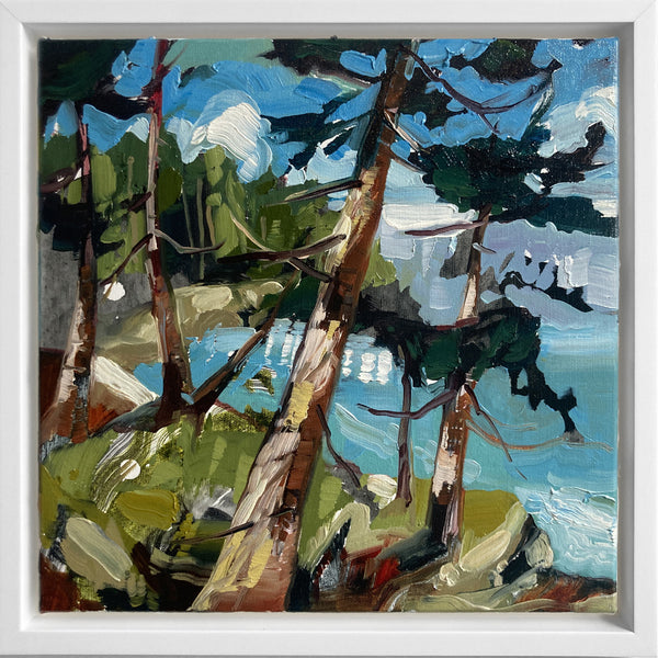 Cori Creed artwork 'Lighthouse Cove' available at Bau-Xi Gallery Vancouver