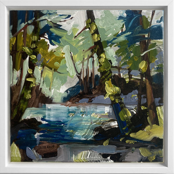 Cori Creed artwork 'Upstream' available at Bau-Xi Gallery Vancouver