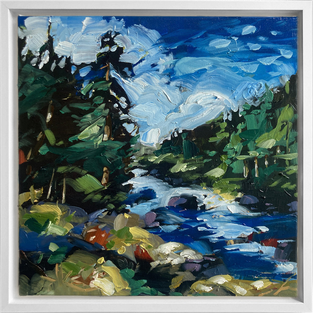 Cori Creed artwork 'Island River' available at Bau-Xi Gallery Vancouver