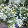 Jamie Evrard artwork 'White Poppies, Dusk' available at Bau-Xi Gallery Vancouver