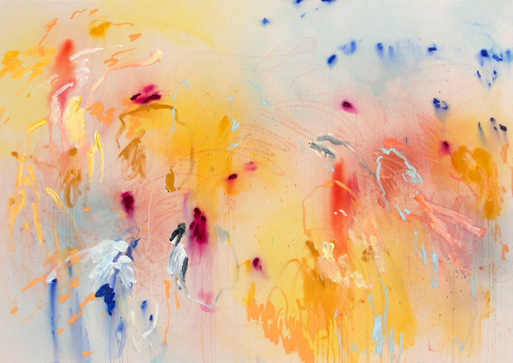 Celia Lees artwork 'Sitting in Silence' available at Bau-Xi Gallery Vancouver