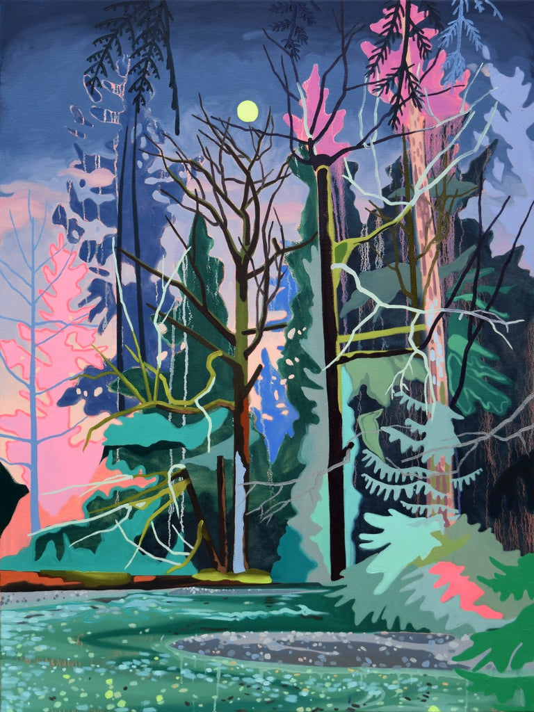 Melanie Gausden artwork 'Wishing On Disappearing Stars' available at Bau-Xi Gallery Vancouver