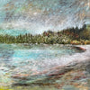Sheri Paisley (Bakes) artwork 'Little Beach, Ucluelet, BC' available at Bau-Xi Gallery Vancouver