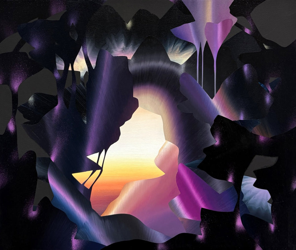 Eric Louie artwork 'When Night Comes' available at Bau-Xi Gallery Vancouver