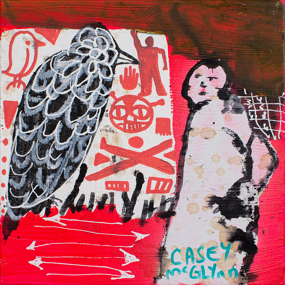 Casey McGlynn artwork 'Punk Rock Icon' available at Bau-Xi Gallery Vancouver