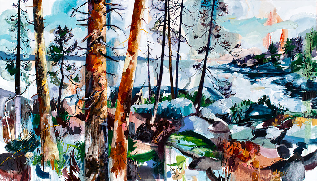 Cori Creed artwork 'Resting Light' available at Bau-Xi Gallery Vancouver