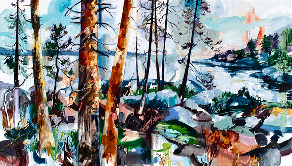 Cori Creed artwork 'Resting Light' available at Bau-Xi Gallery Vancouver