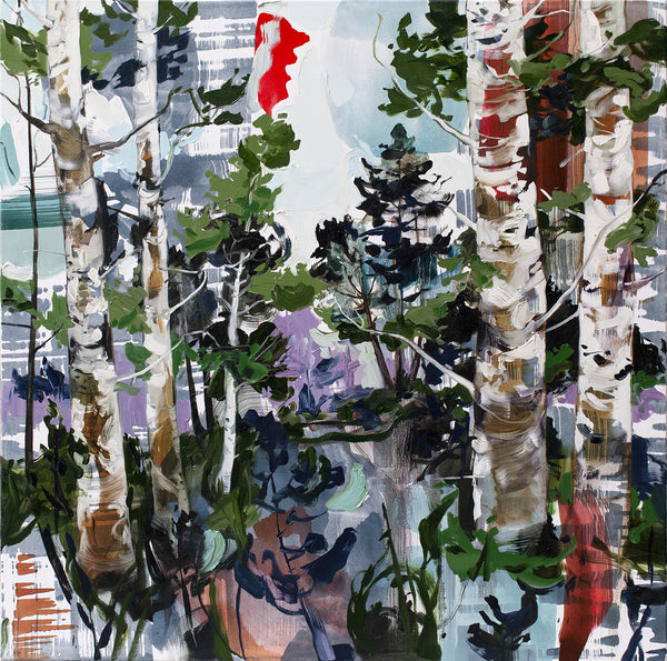 Cori Creed artwork 'Stolen Hues' available at Bau-Xi Gallery Vancouver