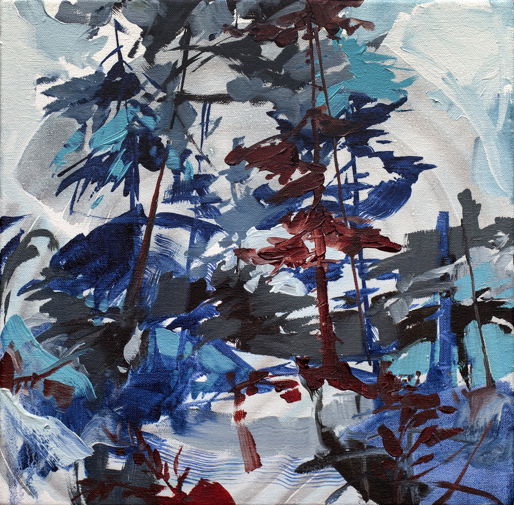 Cori Creed artwork 'Evening Folding In' available at Bau-Xi Gallery Vancouver