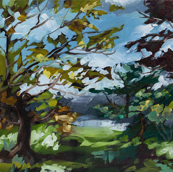 Cori Creed artwork 'Borrowed View' available at Bau-Xi Gallery Vancouver