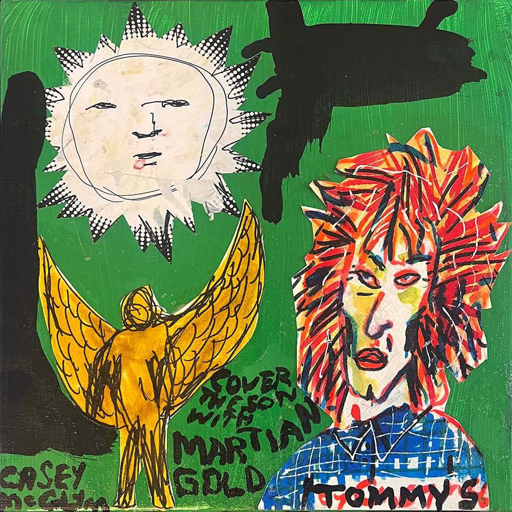 Casey McGlynn artwork 'Tommy Gets His Tonsils Out' available at Bau-Xi Gallery Vancouver