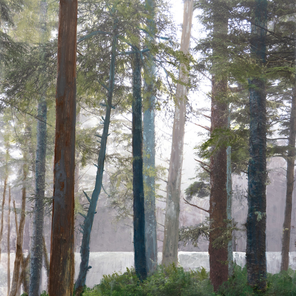 Steven Nederveen artwork 'Autumn Walk' available at Bau-Xi Gallery Vancouver