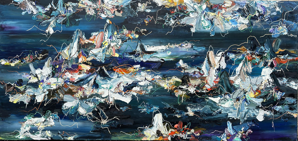 Nicole Katsuras artwork 'Azorian Gold' available at Bau-Xi Gallery Vancouver
