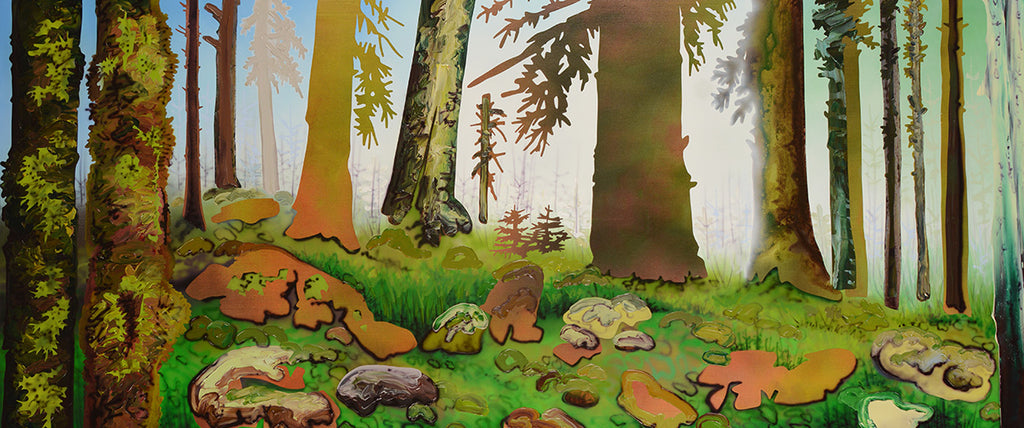 Sheila Kernan artwork 'I Just Want You Here By My Side' available at Bau-Xi Gallery Vancouver