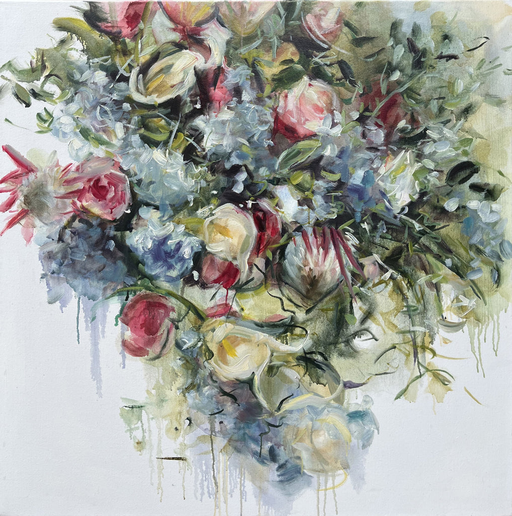 Jamie Evrard artwork 'Armory Bouquet' available at Bau-Xi Gallery Vancouver