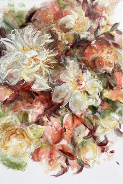 Jamie Evrard artwork 'Holding Rose Light' available at Bau-Xi Gallery Vancouver
