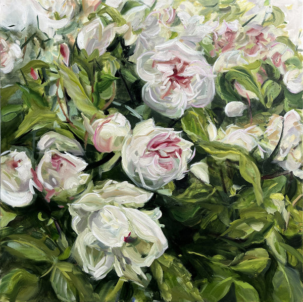 Jamie Evrard artwork 'Some Petals Fall' available at Bau-Xi Gallery Vancouver