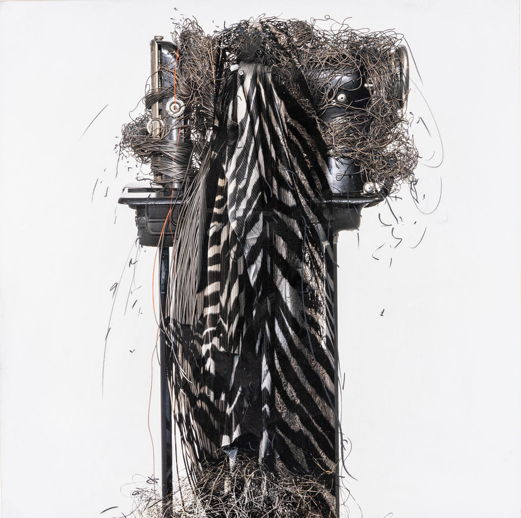 Andre Petterson artwork 'Mend' available at Bau-Xi Gallery Vancouver