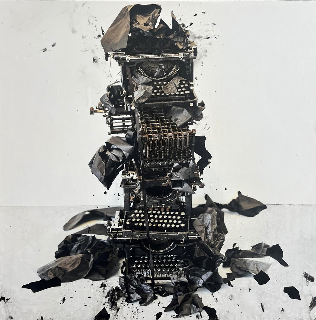 Andre Petterson artwork 'Stack' available at Bau-Xi Gallery Vancouver