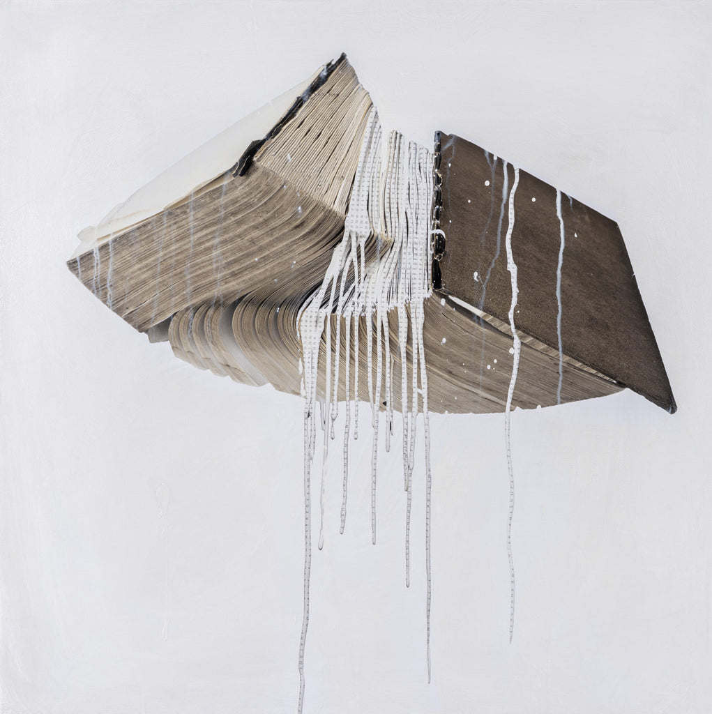 Andre Petterson artwork 'Word Spill' available at Bau-Xi Gallery Vancouver