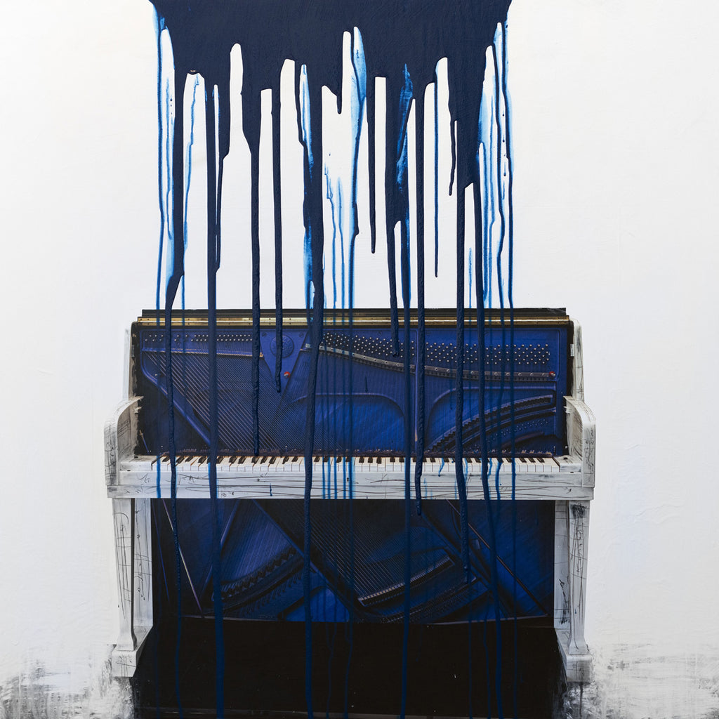 Andre Petterson artwork 'Blues' available at Bau-Xi Gallery Vancouver