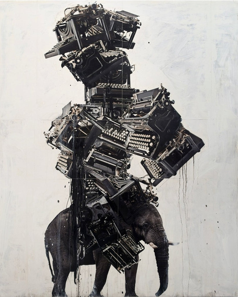 Andre Petterson artwork 'Heavy' available at Bau-Xi Gallery Vancouver