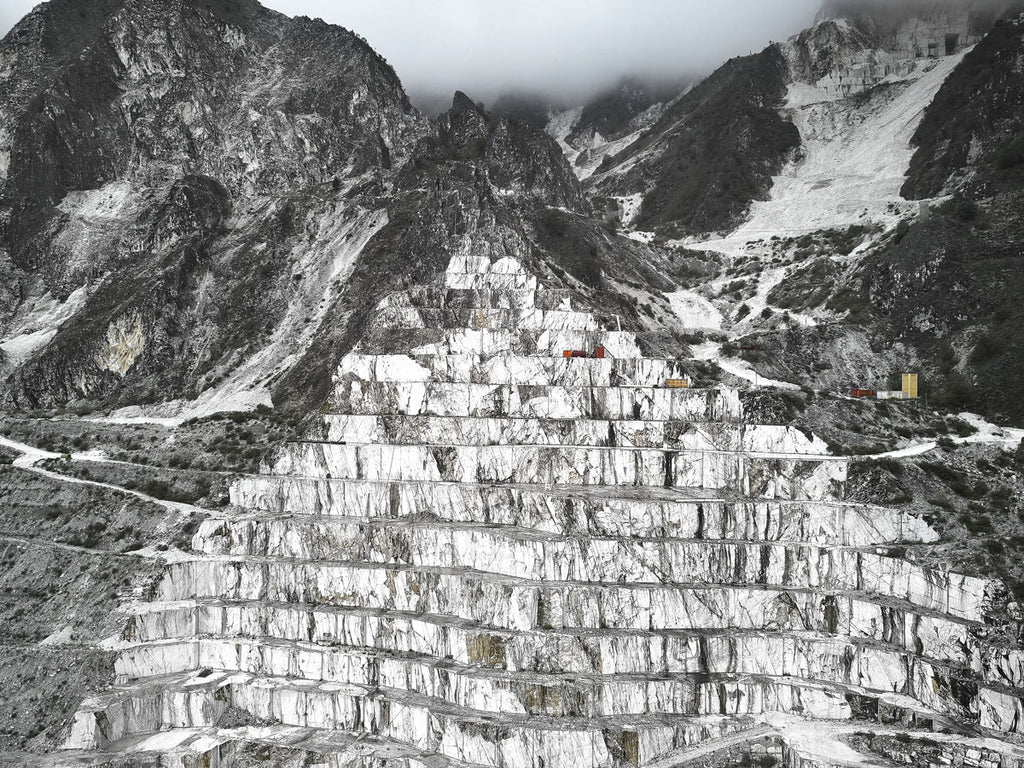 Richard Barnes artwork 'The Measured Mountain, Carrara, Italy' available at Bau-Xi Gallery Vancouver