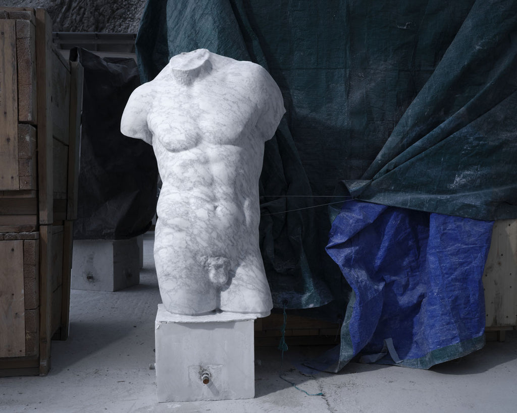 Richard Barnes artwork 'Classical Male Form in Process' available at Bau-Xi Gallery Vancouver