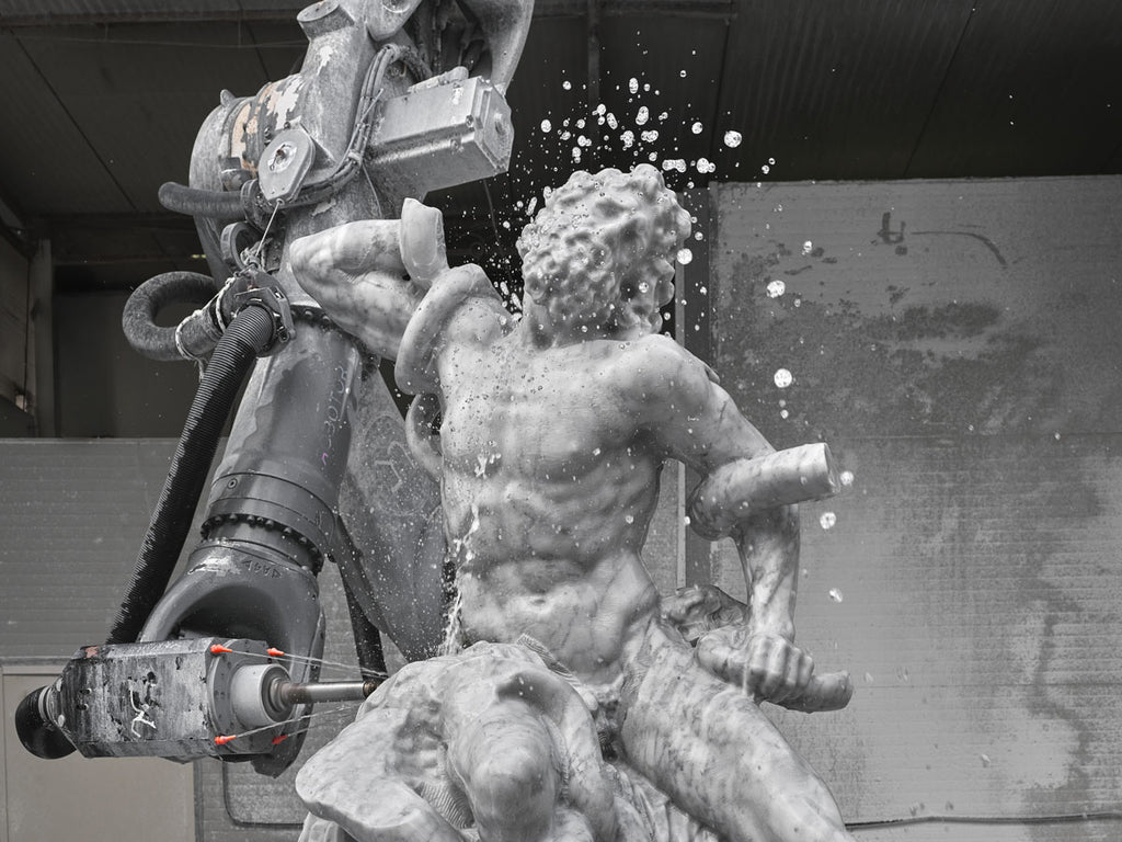 Richard Barnes artwork 'Laocoon, Carrara' available at Bau-Xi Gallery Vancouver