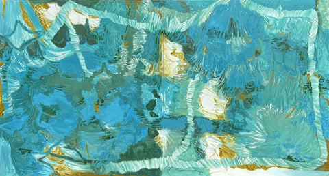 Tethered To This Ocean (Diptych)