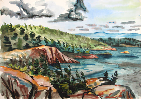 Untitled #12 (Georgian Bay) - 1956